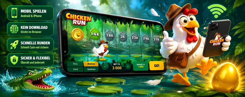 Chicken Run Mobil Spielen